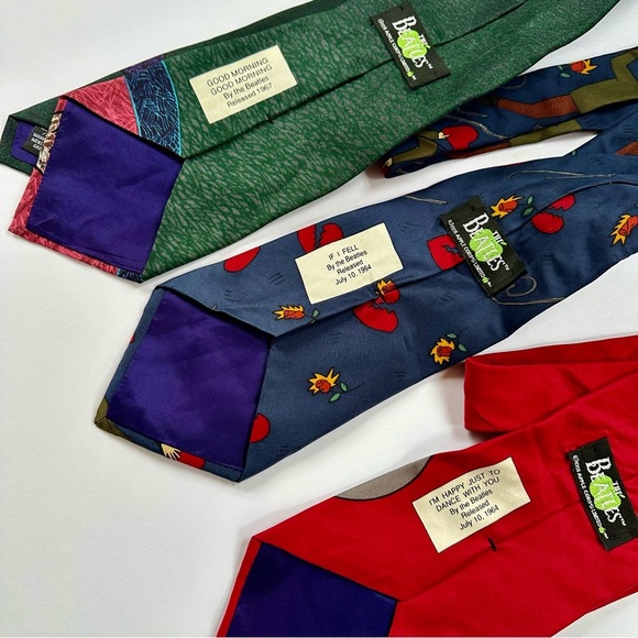 Lot Of Three Vintage 1991 The Beatles Tie Set
Lot of Three - Picture 8 of 8